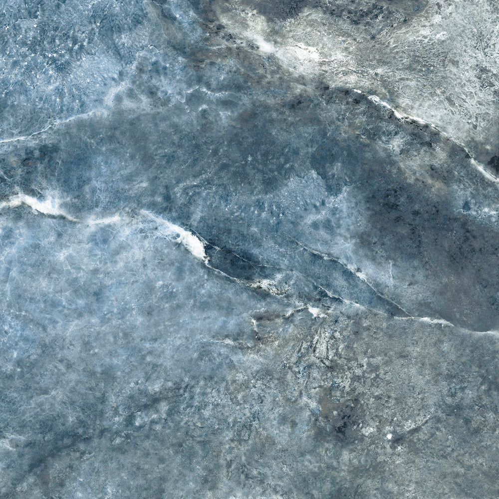 Bodenfliese Amazona Blau Super Poliert 120x120