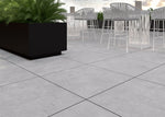 Terrassenplatte Beton Grey Matt 80x80 - 2cm