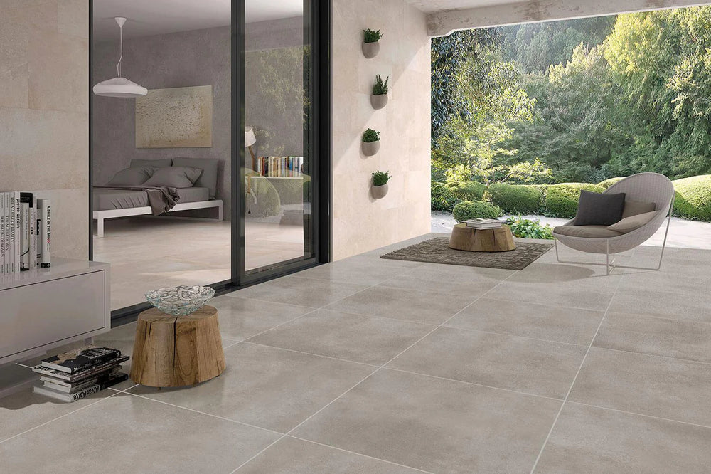 Terrassenplatte Cemento Sand Matt 60x60 - 2cm
