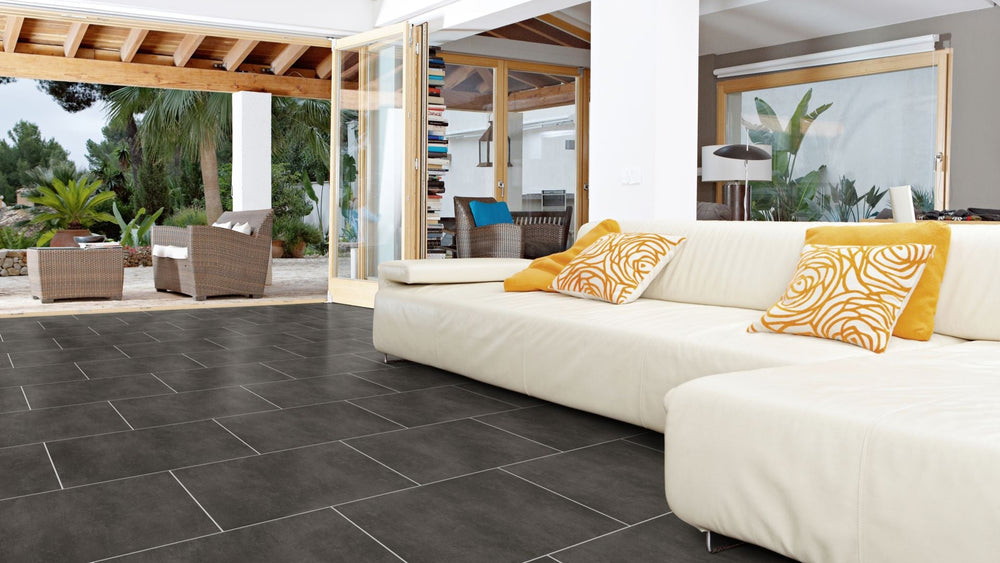 Klick Vinylboden Rigid Charcoal (inkl. Trittschall)