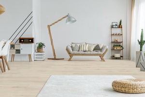 Klick Vinylboden Rigid Creme Landhaus XXL - 152 cm (inkl. Trittschall)