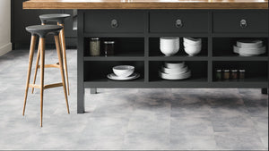Klick Vinylboden Rigid Light Grey (inkl. Trittschall)