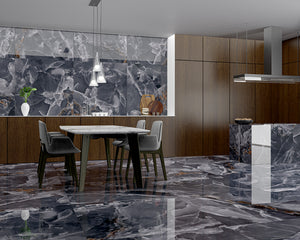 Bodenfliese Iceland Midnight Super Poliert 60x120