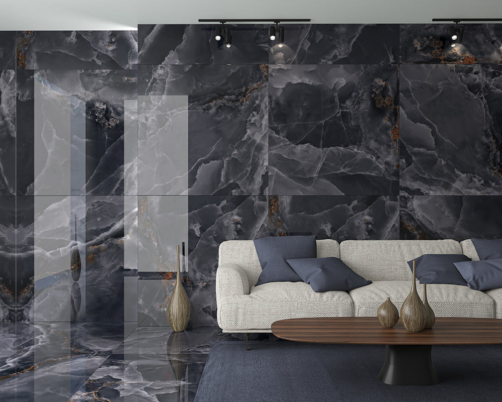 Bodenfliese Iceland Midnight Super Poliert 60x120