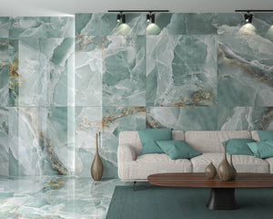 Bodenfliese Iceland Mint Super Poliert 60x120