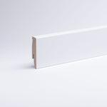 MDF Sockelleiste - Weiß - 240 cm