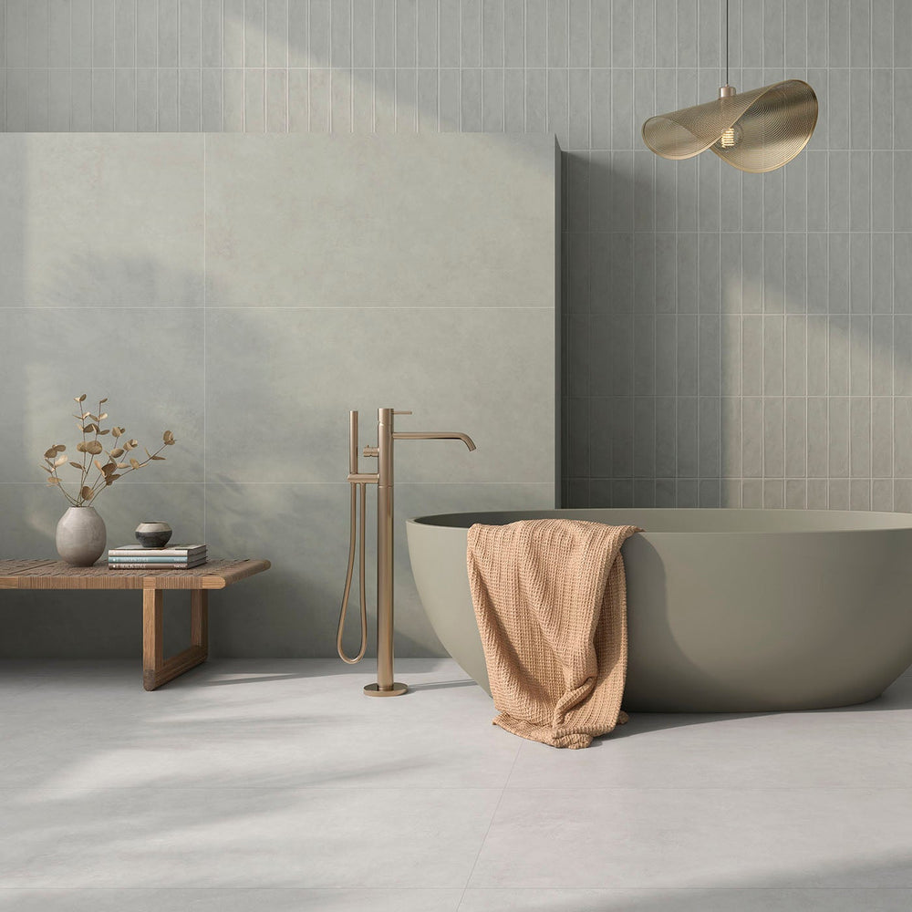 Bodenfliese Zero Grau Matt 120x120