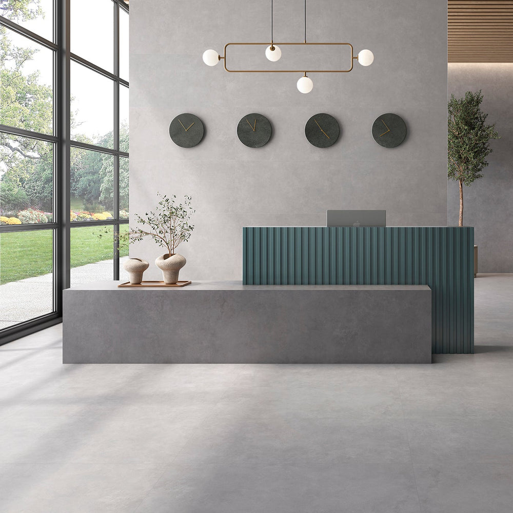 Bodenfliese Zero Grau Matt 120x120